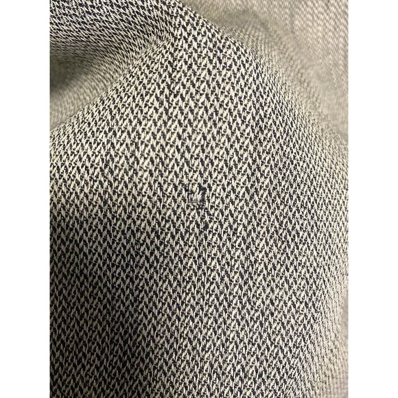 Ermenegildo Zegna Mens Soft Herringbone Wool Sport Blazer Jacket Gray Size 54 - Picture 6 of 7